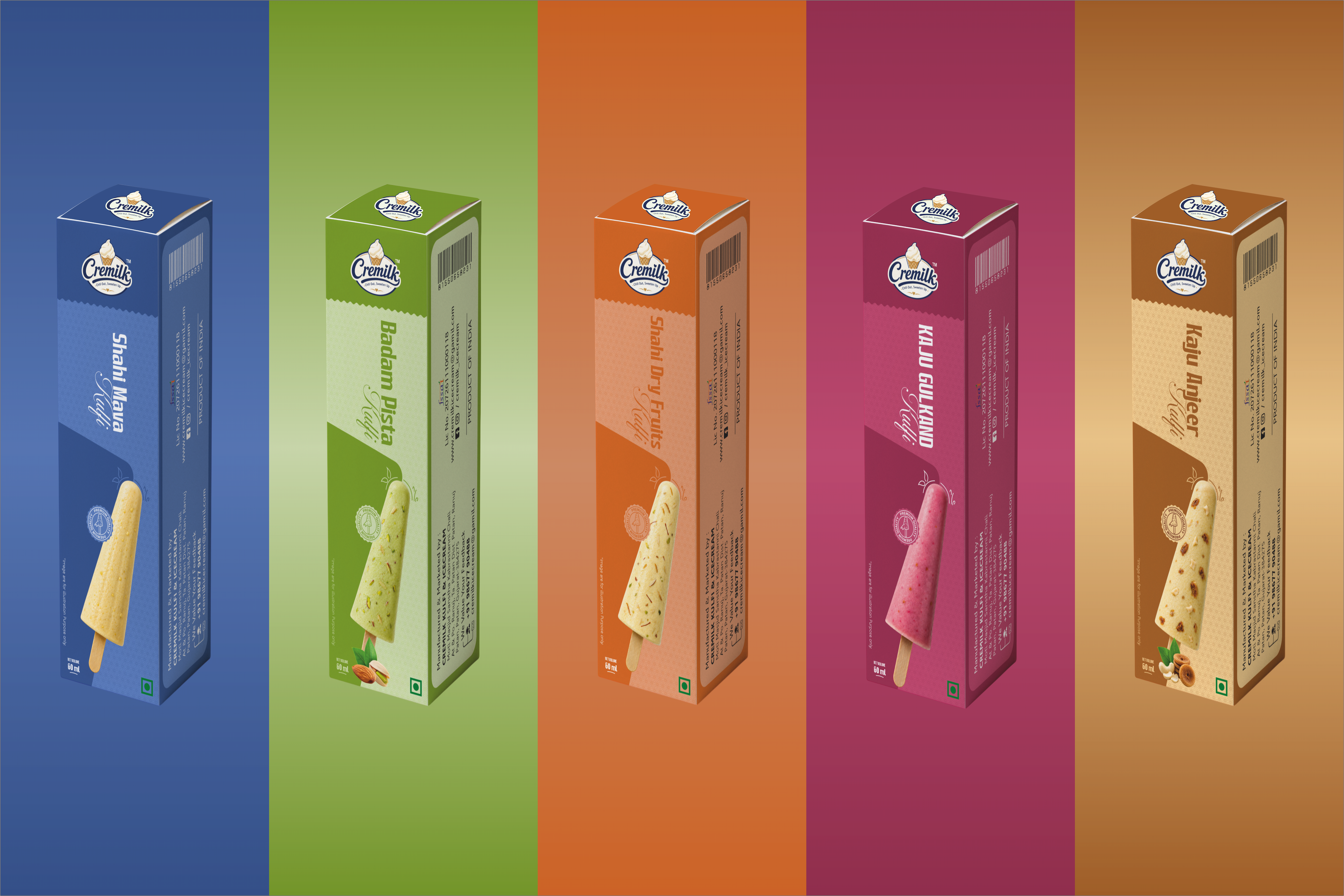 The Art of <br /><em>Indian Kulfi.</em>